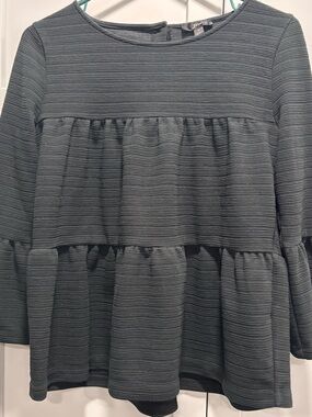 J.Crew Tiered Bell-Sleeve Top. NWT Size S